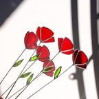 Stained Glass Wildflower Bouquet
