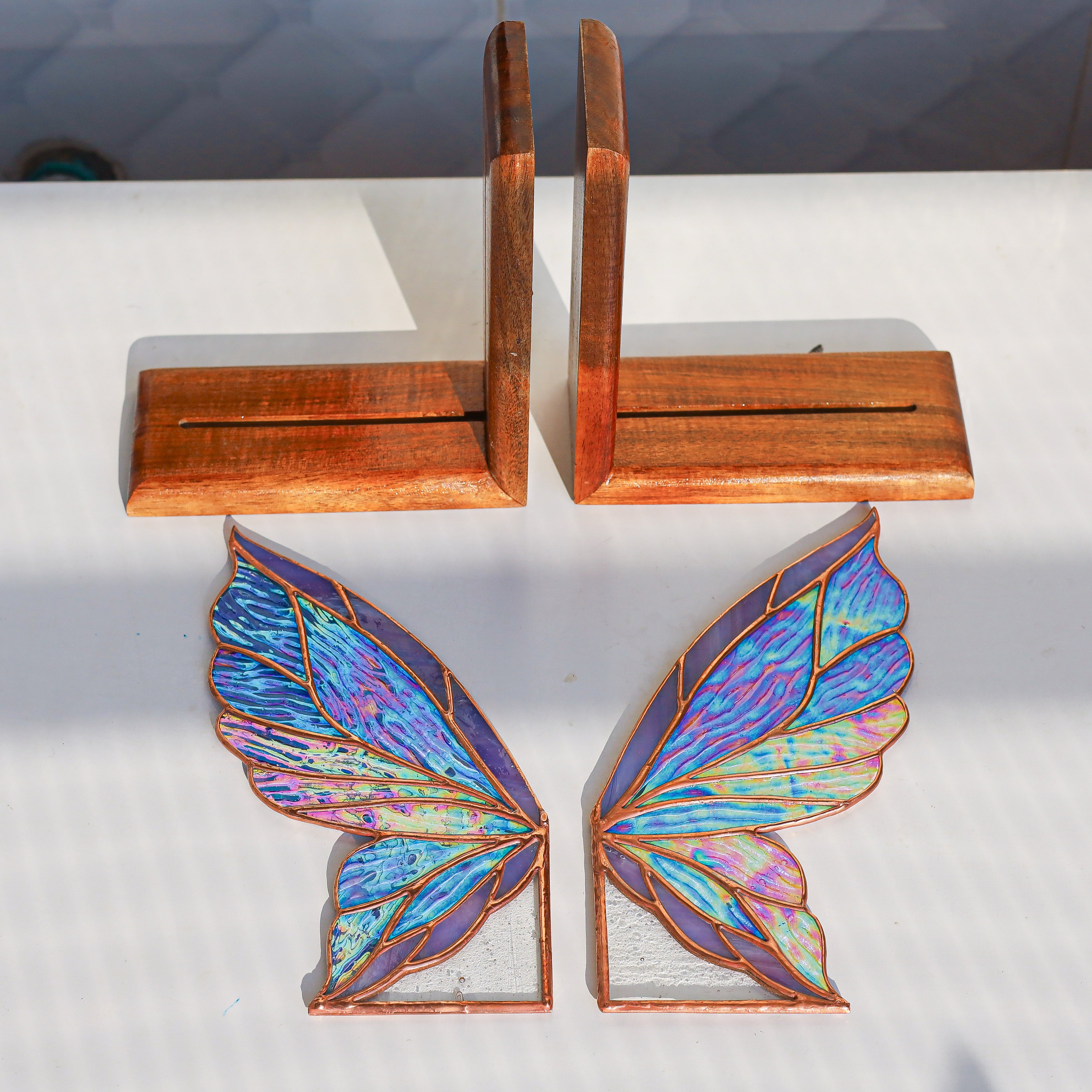 Fairy Wing Bookends