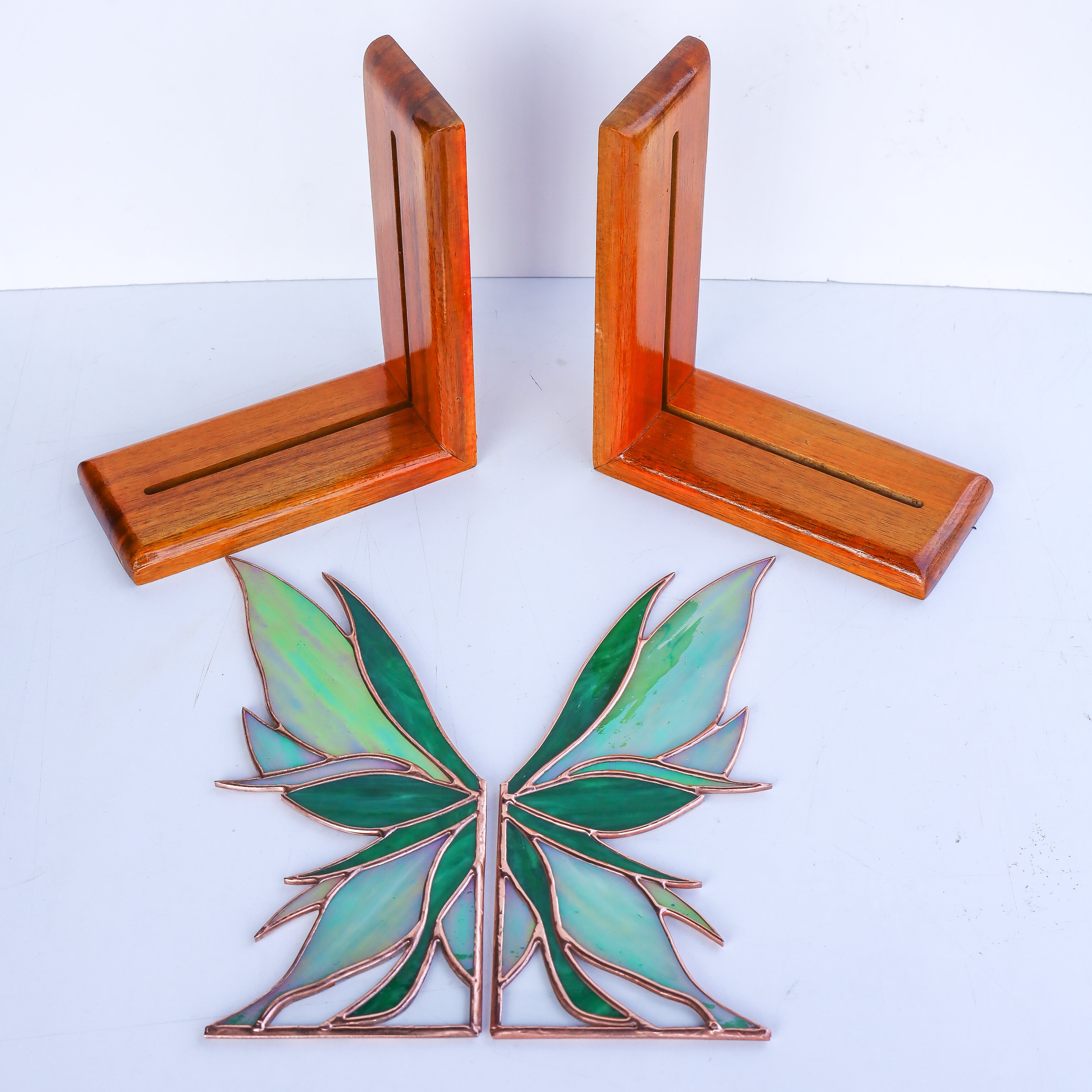 Forest Fairy Wing Bookends