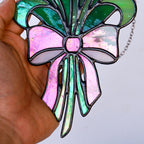 Stained Glass Tulip Bouquet Suncatcher