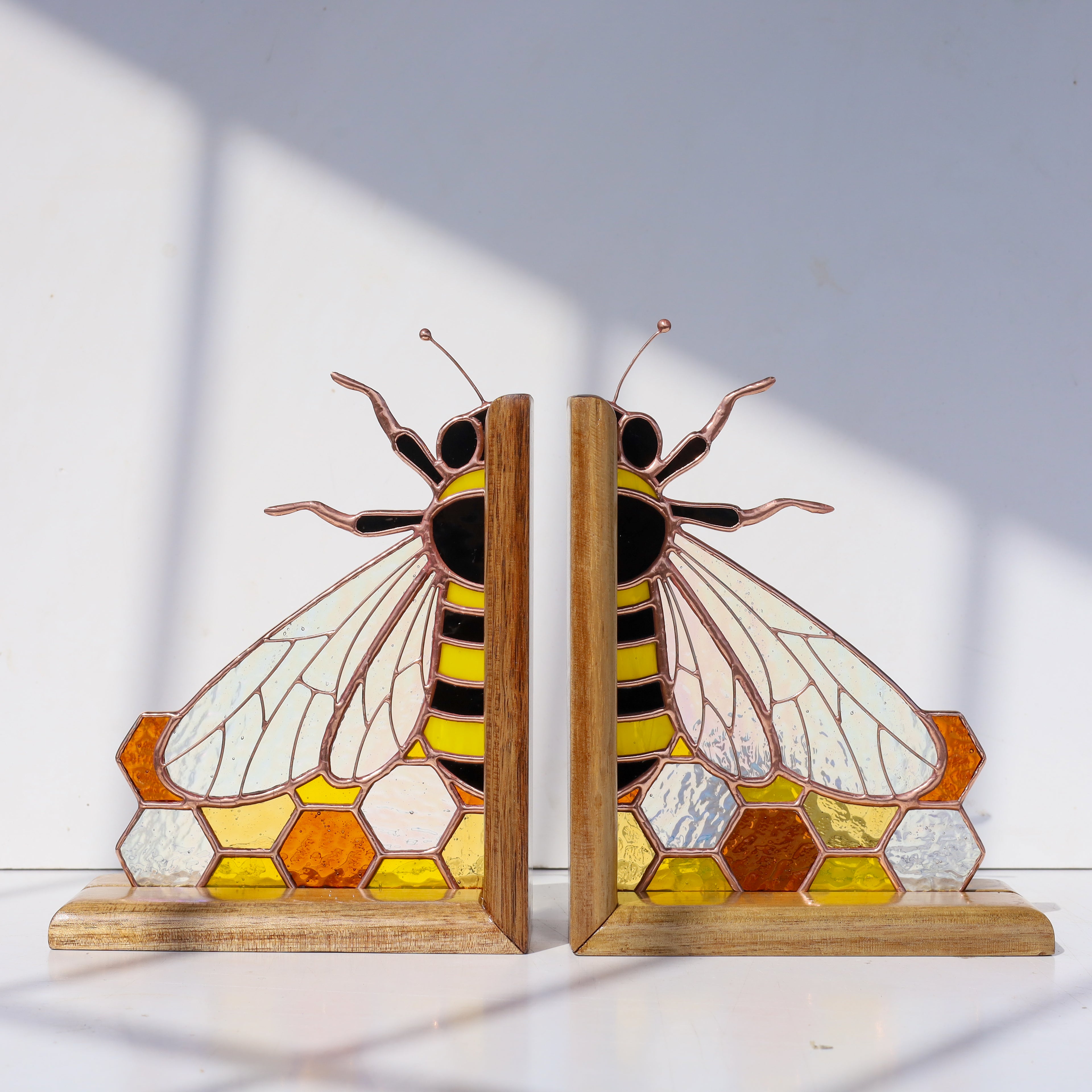 Bee Bookends Pattern PDF