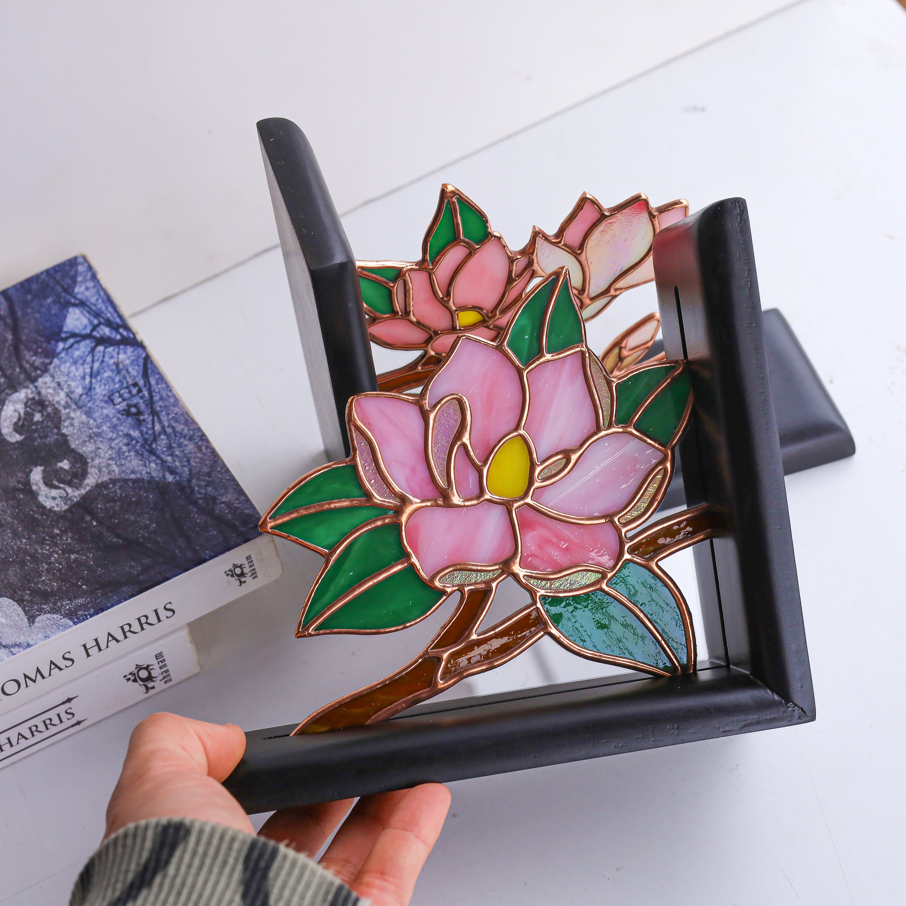 Magnolia Bookends Pattern PDF