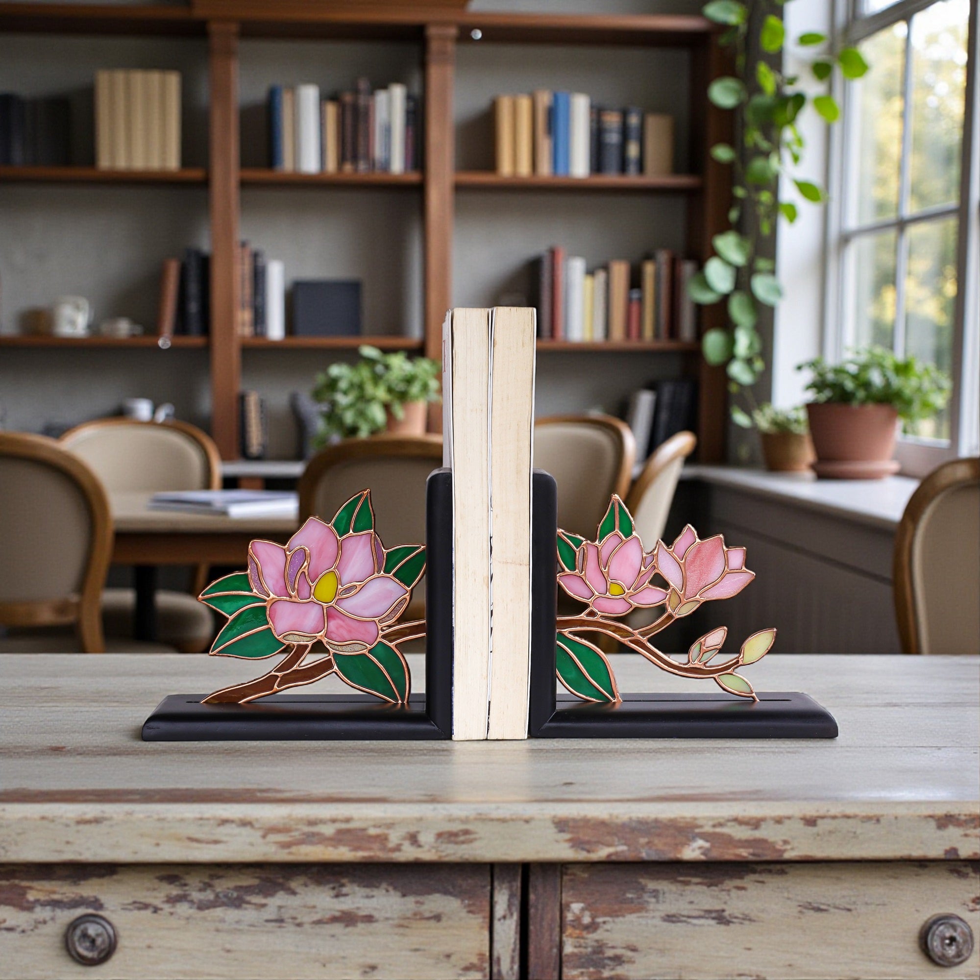 Magnolia Bookends