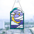 Crescent Moon Suncatcher Pattern PDF