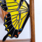 Stained Glass Tiger Swallowtail Bookends